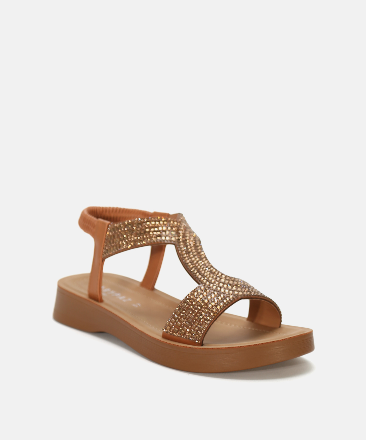 Sandalia plana strass image number null